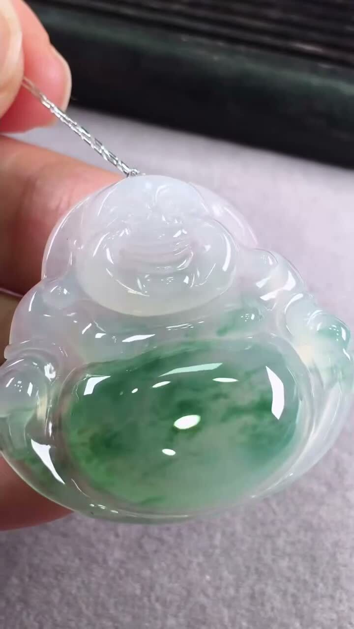翡翠佛公,天然翡翠A玉, 緬甸玉, Jade, Jadeite