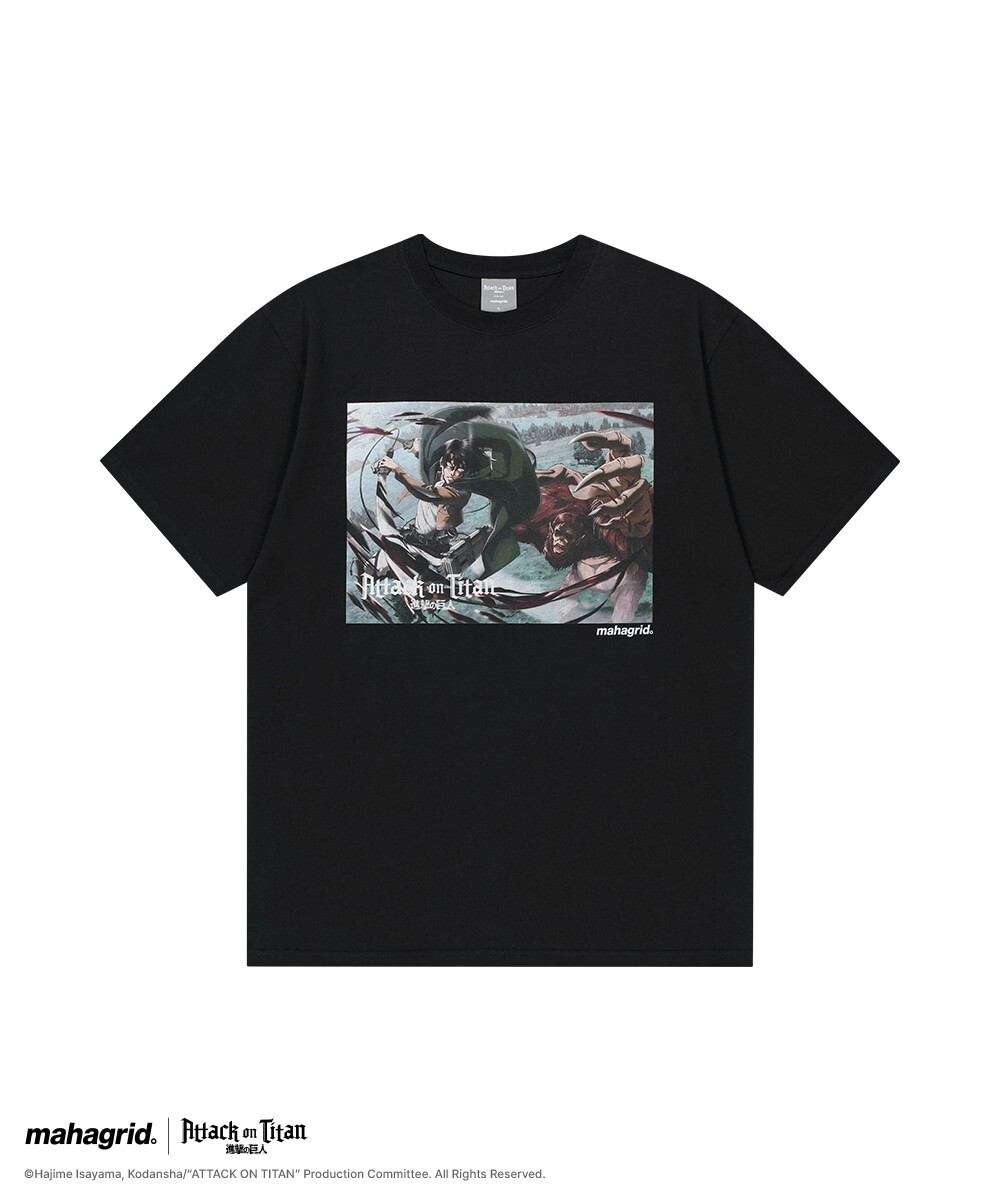 MAHAGRID x Attack on Titan LEVI SCENE TEE 里維 獸之巨人 短T