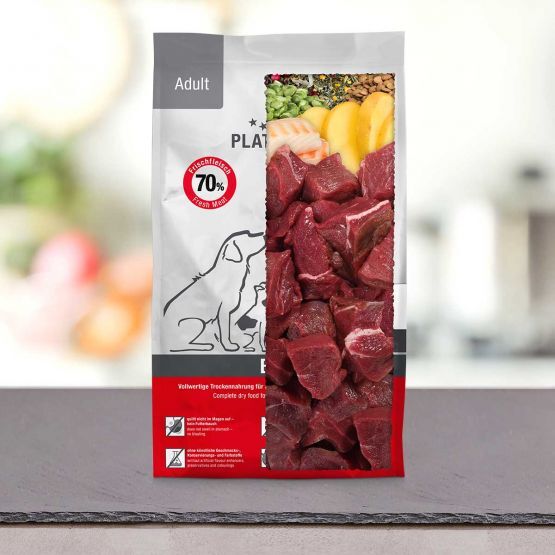 PLATINUM - Adult Beef+Potato Dry Food 11lb(Use by :30 November 2026)