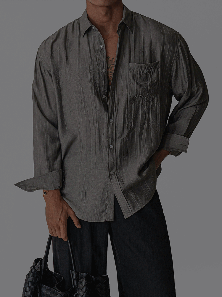 Russell striped linen shirt