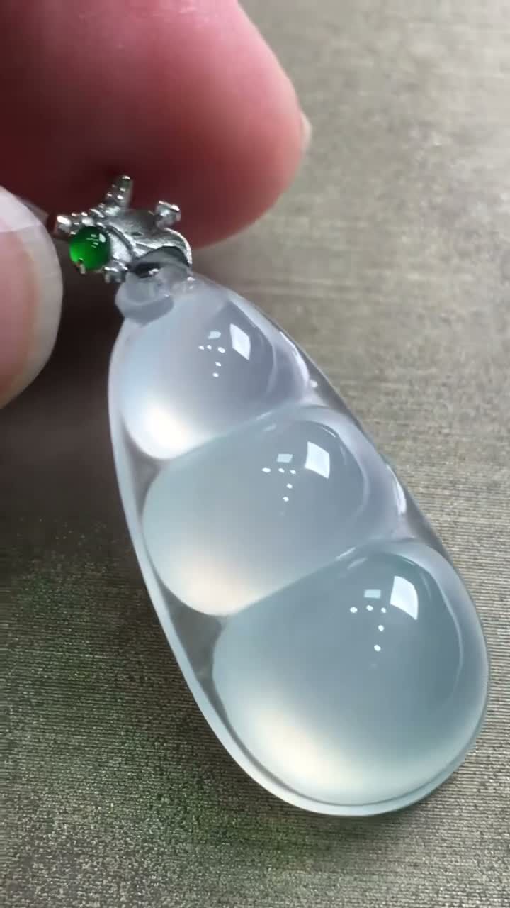 翡翠福豆,天然翡翠A玉, 緬甸玉, Jade, Jadeite