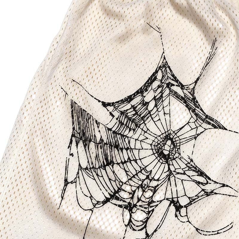 MTA Cobweb Mesh Short 蜘蛛網 網布 短褲 白色 MTA-06 [台灣現貨]