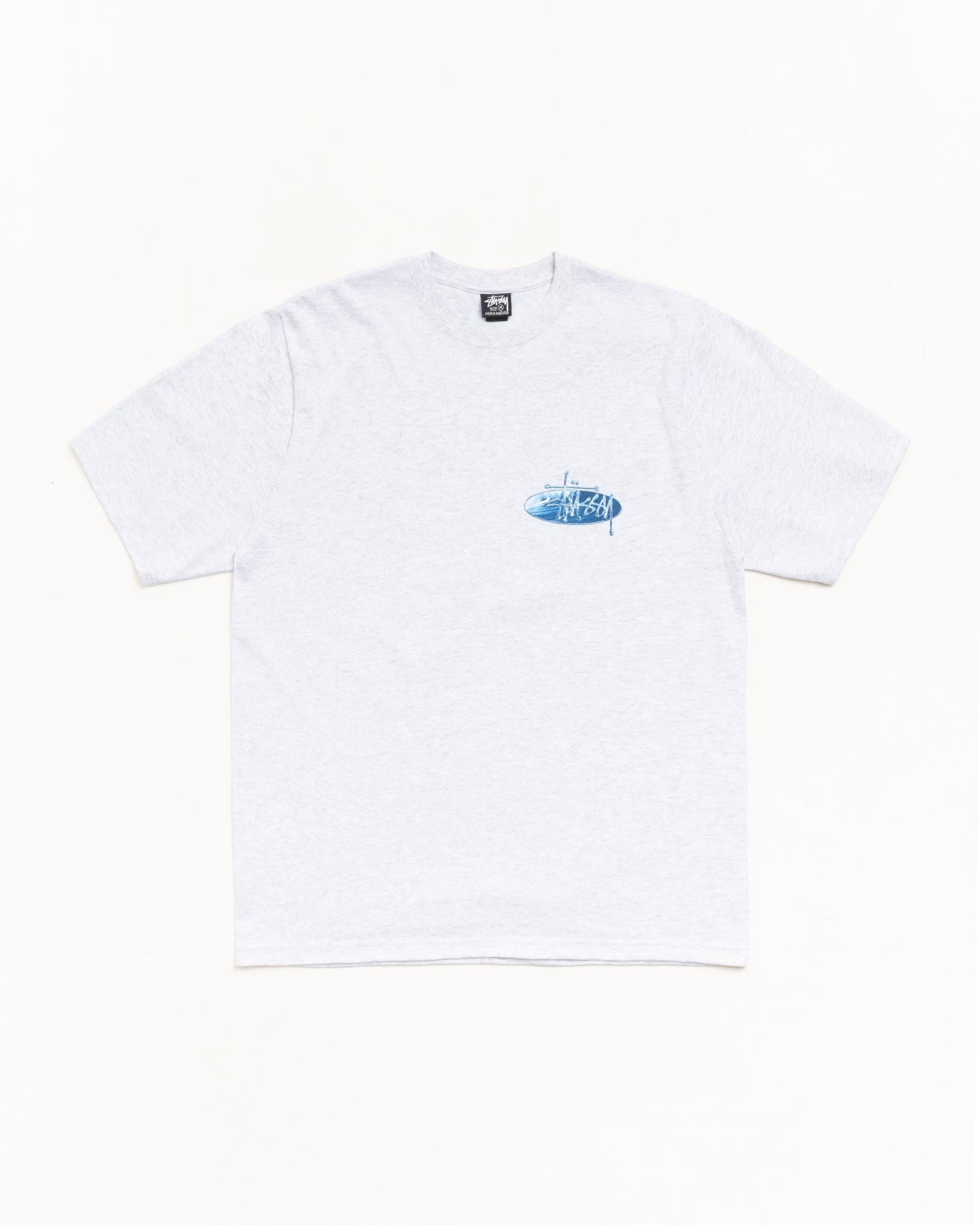 【現貨】美國代購 Stussy WAVE OVAL TEE 海浪 水感 橢圓Logo 短袖 Tee