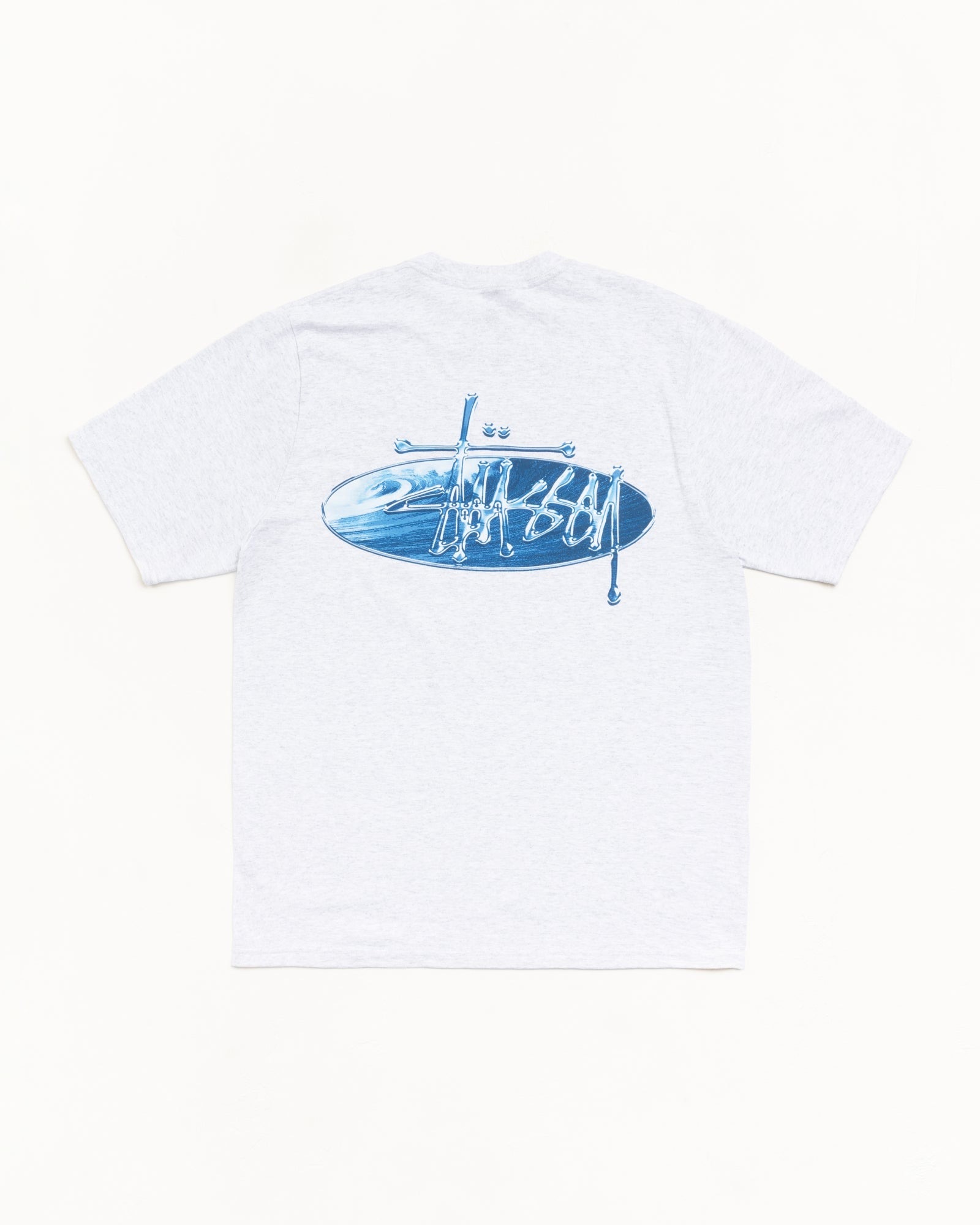 【現貨】美國代購 Stussy WAVE OVAL TEE 海浪 水感 橢圓Logo 短袖 Tee