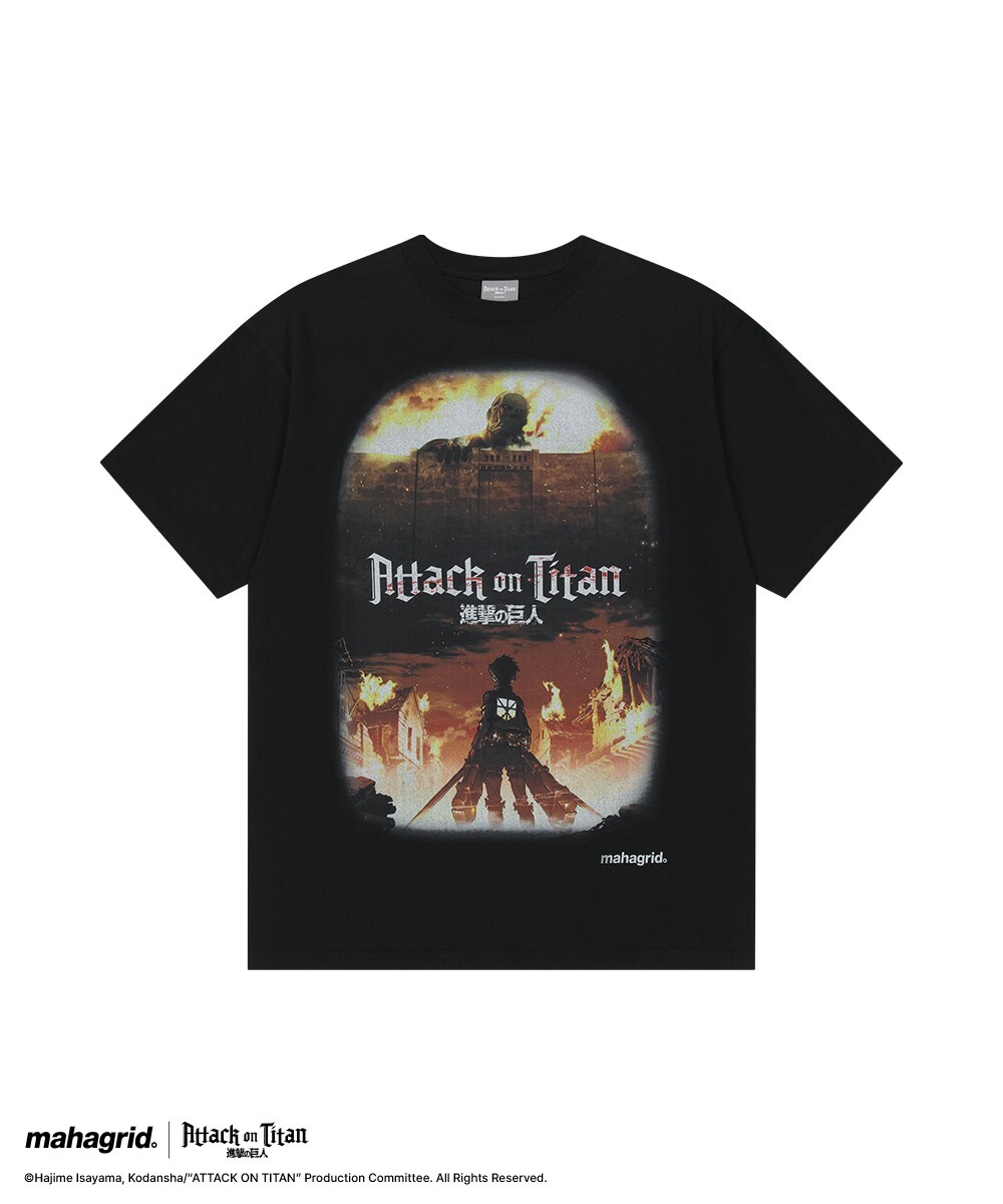 MAHAGRID x Attack on Titan ATTACK ON TITAN SEASON 1 TEE 進擊的巨人 第一季 視覺圖 短T