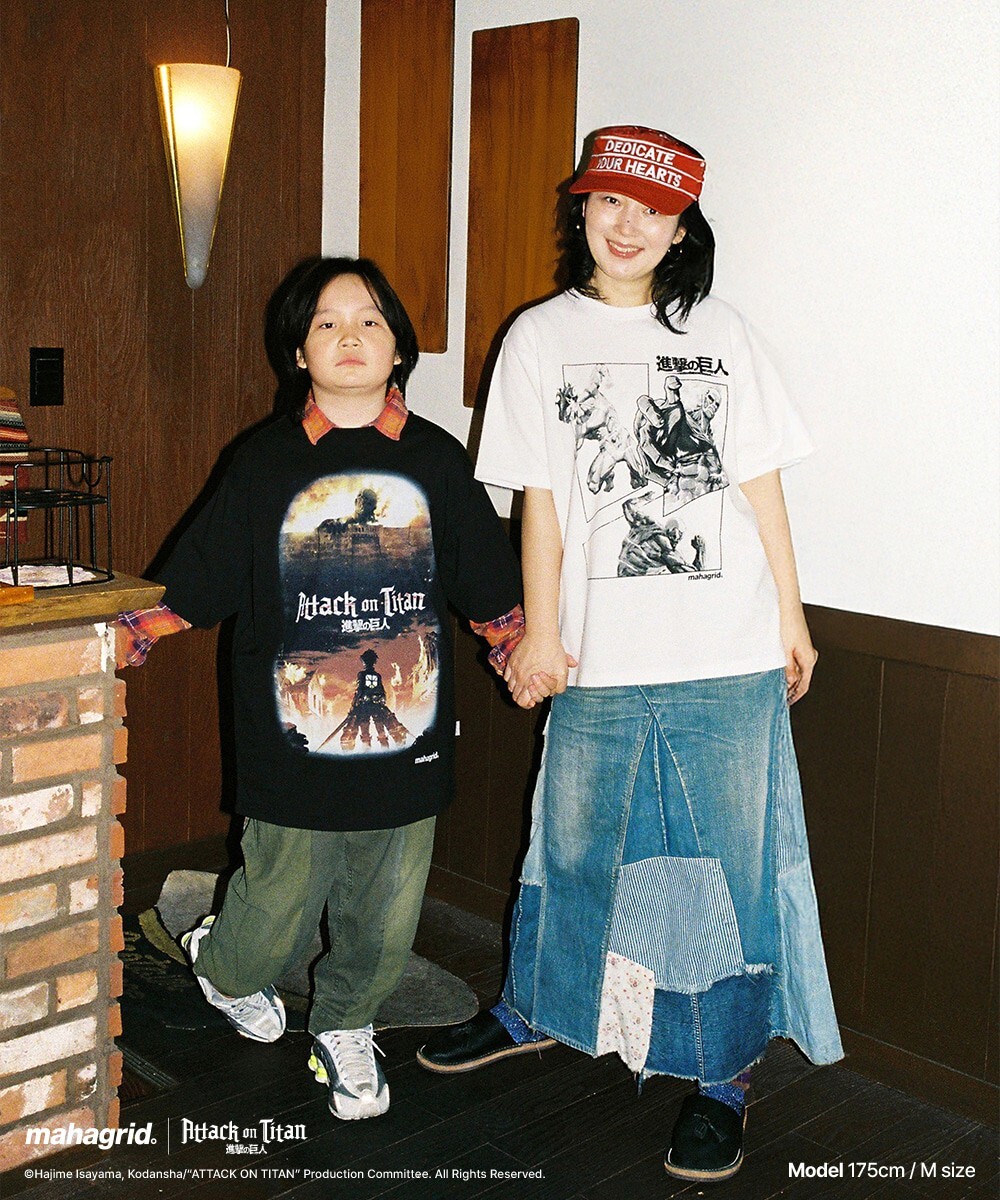 MAHAGRID x Attack on Titan ATTACK ON TITAN SEASON 1 TEE 進擊的巨人 第一季 視覺圖 短T