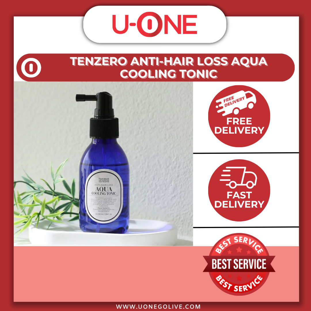 U-ONE | Korea | Tenzero | Anti-Hair Loss Aqua Cooling Tonic | 100ml