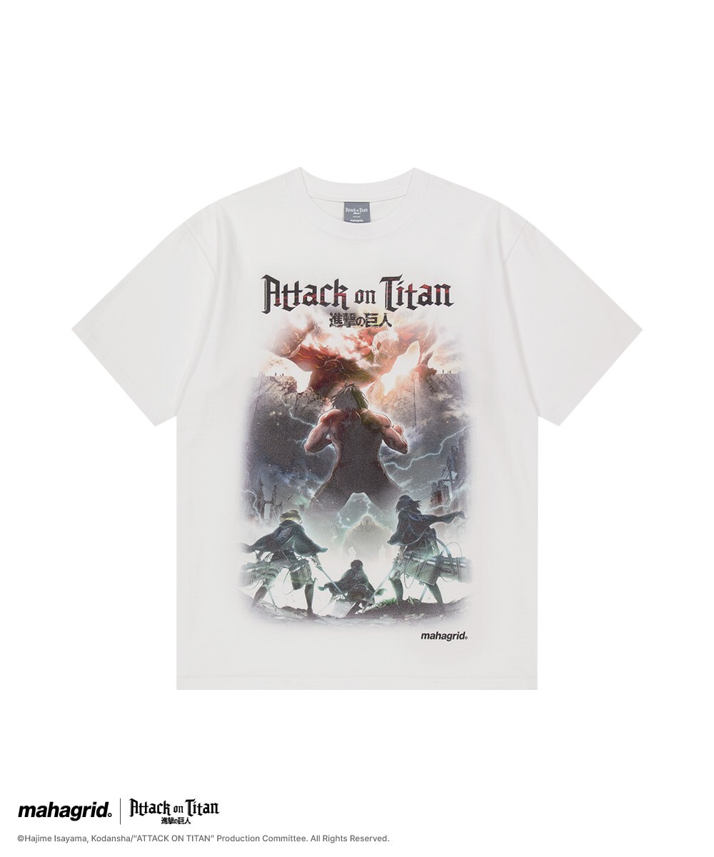 MAHAGRID x Attack on Titan ATTACK ON TITAN SEASON 2 TEE 進擊的巨人 第二季 視覺圖 短T