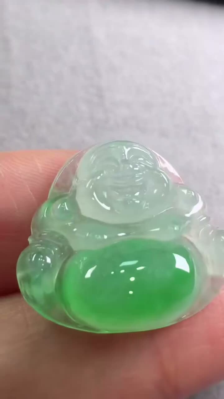 翡翠佛公,天然翡翠A玉, 緬甸玉, Jade, Jadeite