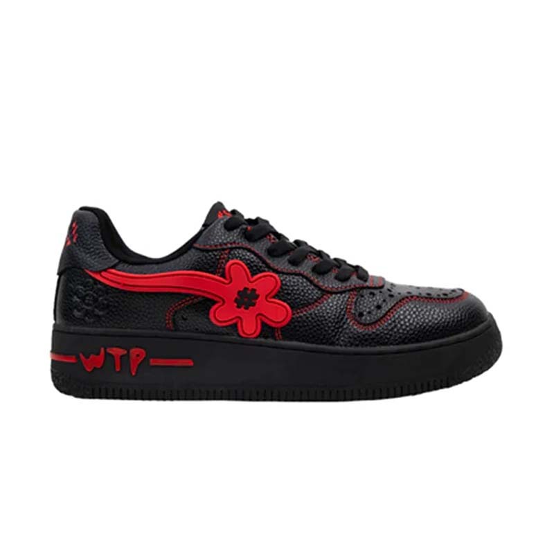 Water The Plant "BLAZE" JPN Exclusive Goat Kicks 日本限定 小花鞋 黑紅色 男女款 WTP-20 [台灣現貨]