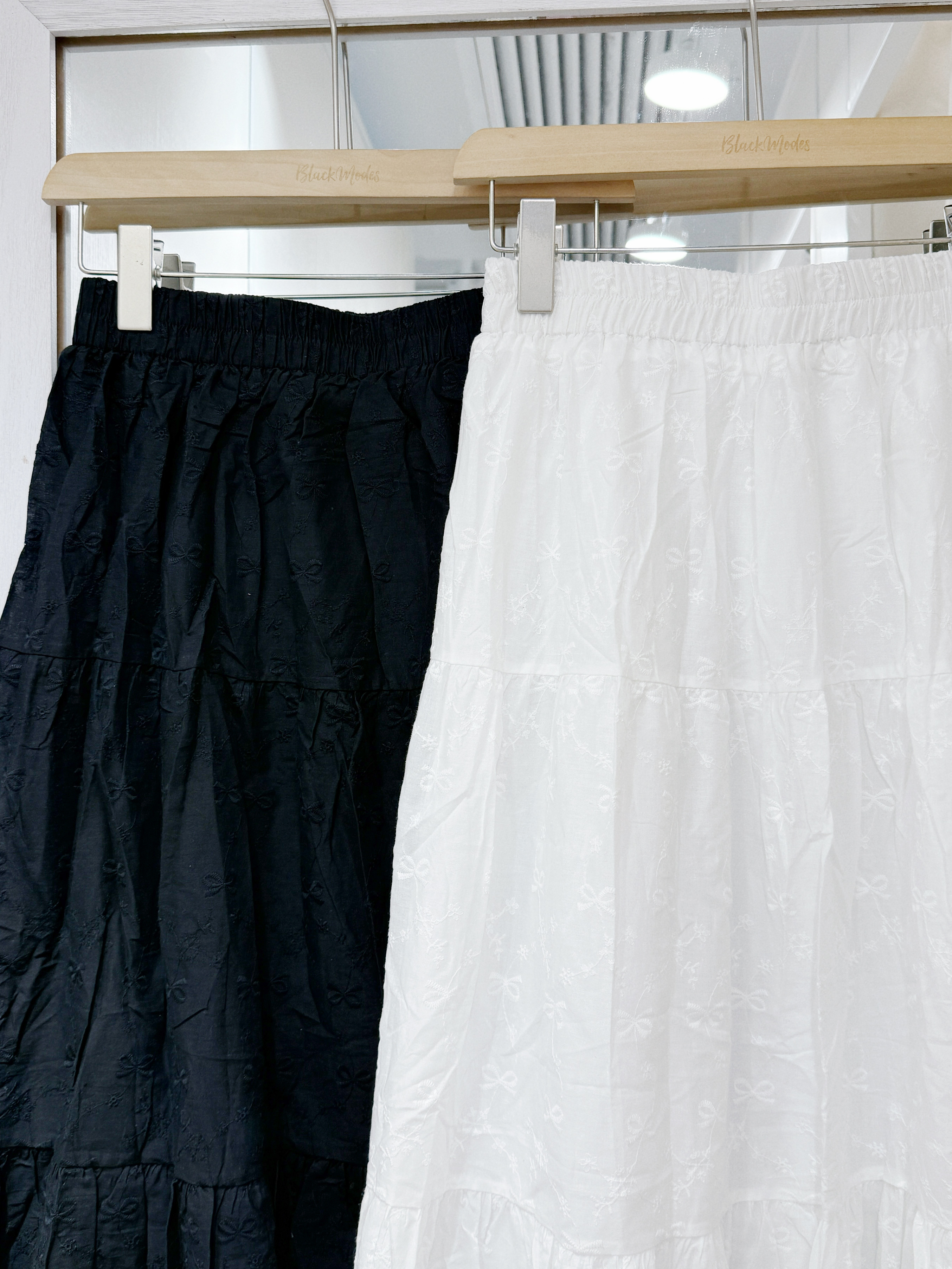 D0622｜花花草草蝴蝶結紋蛋糕長裙‎ . ݁⋆ ۶ৎ ݁˖ . ݁