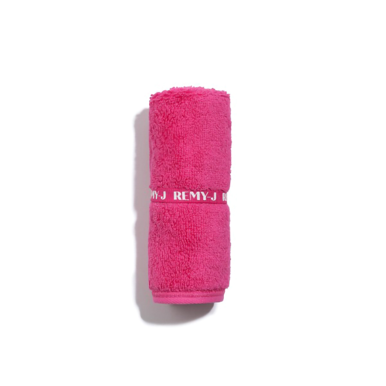 韓國 REMY J 色彩美學綁帶擦手巾 芭比粉