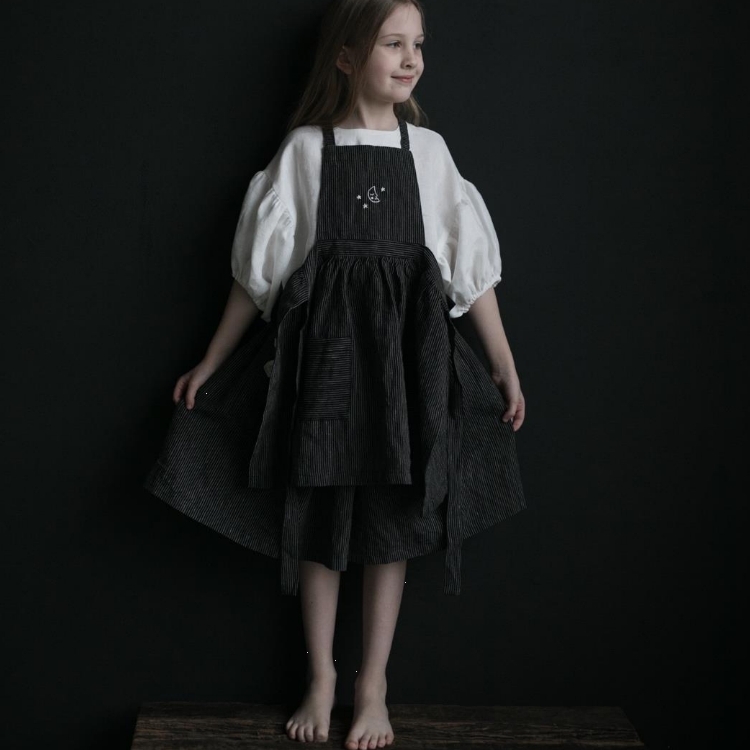(預購)ALL THE BEAUTIFUL LINEN 綁帶圍裙 APRON