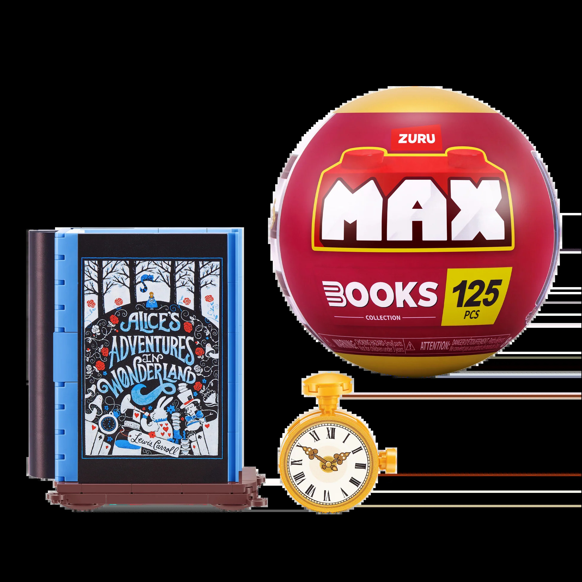 MAX積木膠囊-世界名著 愛麗絲夢遊仙境 ZU09827