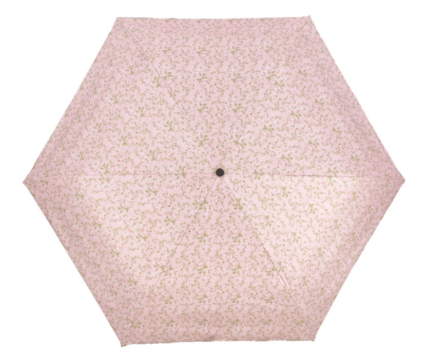RICCINI UPF50+ 自動開合晴雨傘-花粉桃園,粉色 -M