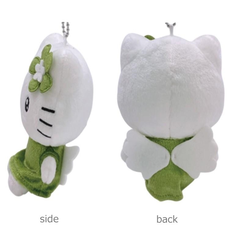 日本 Sanrio Hello Kitty 抹茶天使造型 公仔匙扣