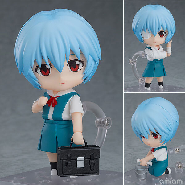 預訂2月  Good Smile Company 福音戰士新劇場版  1197黏土人 綾波零 Nendoroid Rebuild of Evangelion Rei Ayanami Pre-order