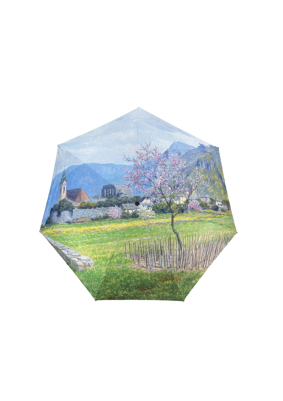 RICCINI UPF50+輕量晴雨傘-梨花樹 -M