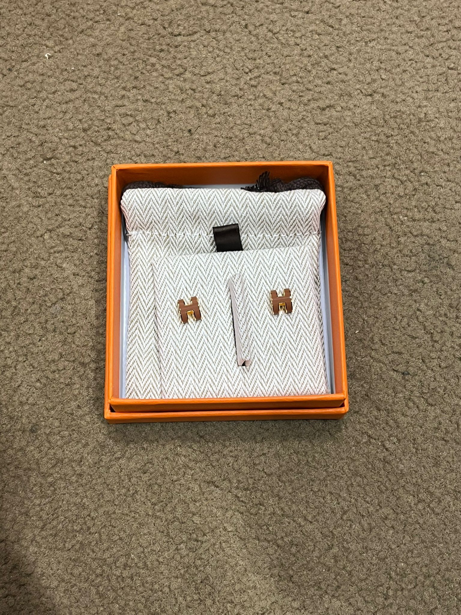 Mini Pop H earrings A9 New Gold CC