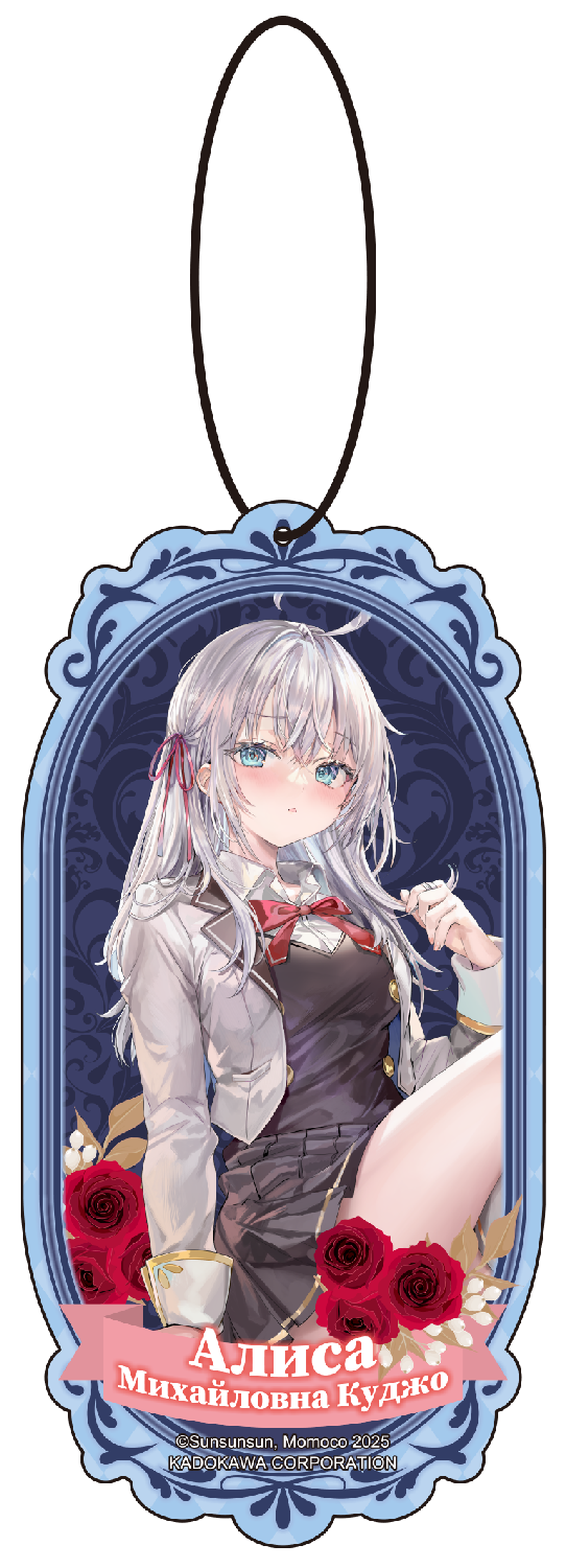 不時輕聲地以俄語遮羞的鄰座艾莉同學(原作) 香氛吊卡 B