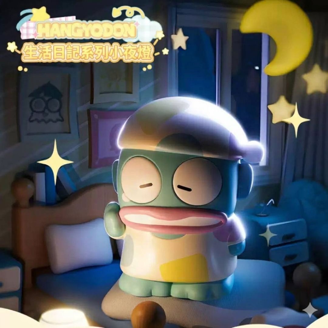 水怪 Sanrio|生活日記系列小夜燈飾物 擺件