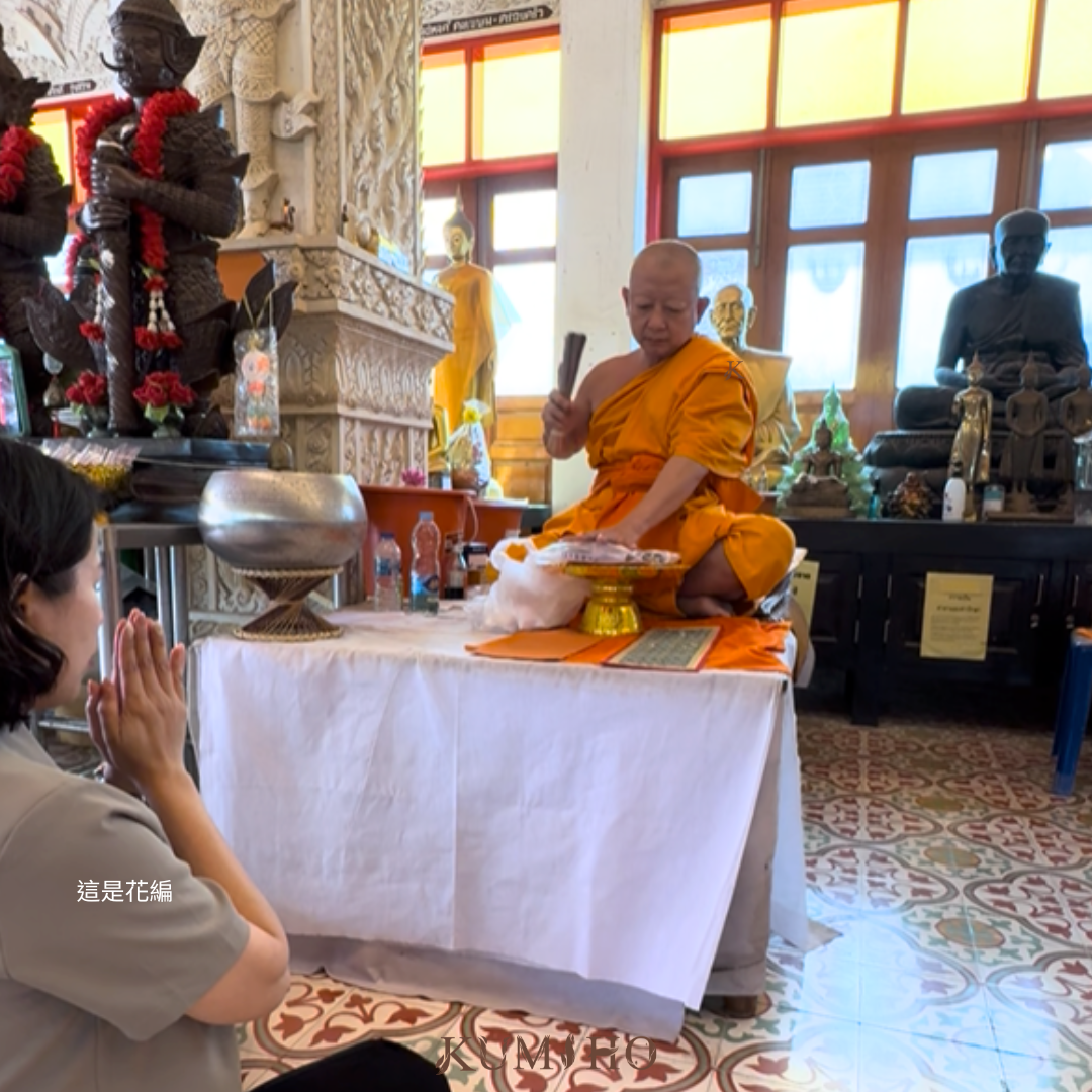 朱拉馬尼寺寺廟照,聖物出廟,師父再加持。