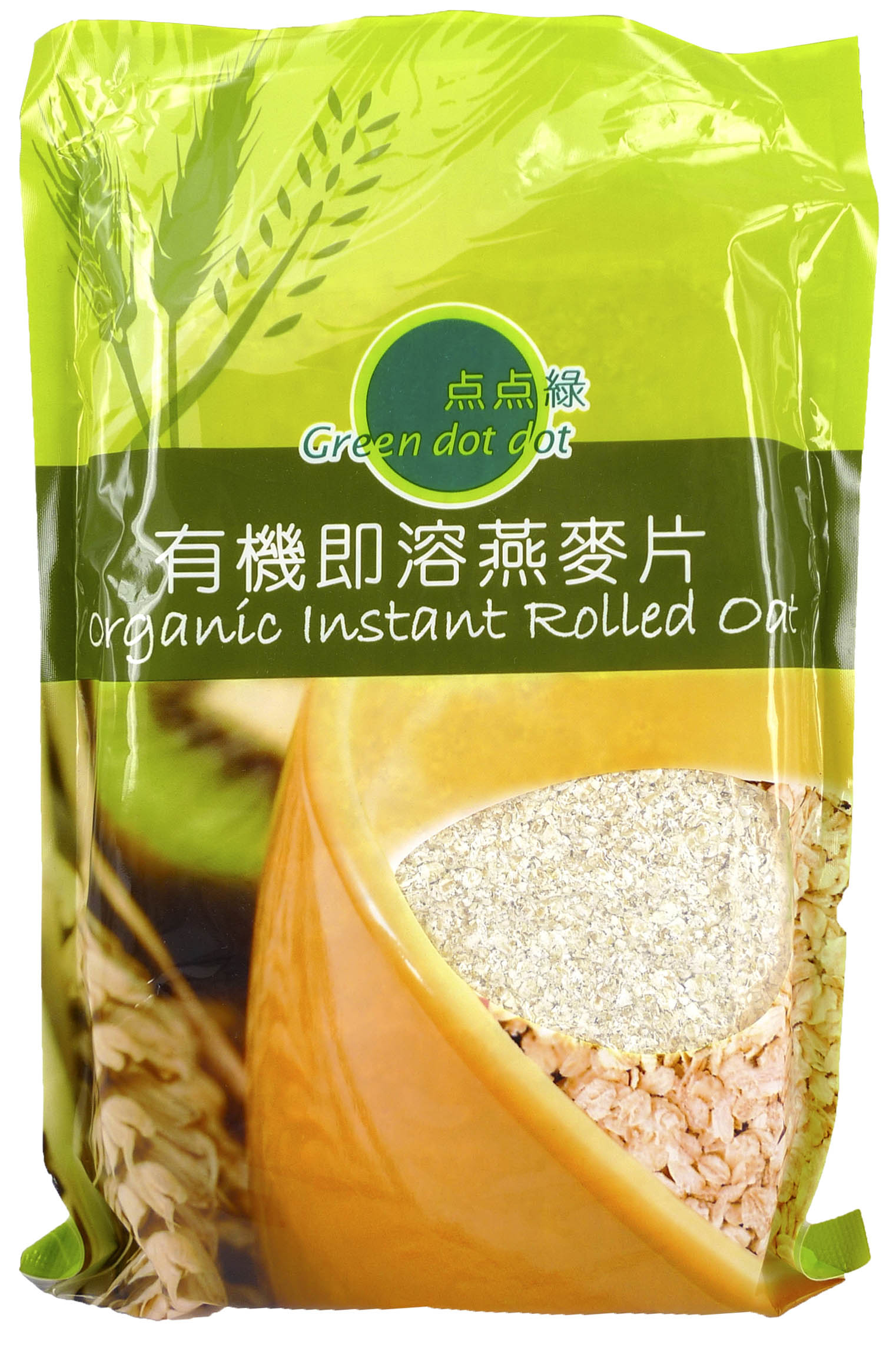Greendotdot Organic Instant Rolled Oat (500g x10)