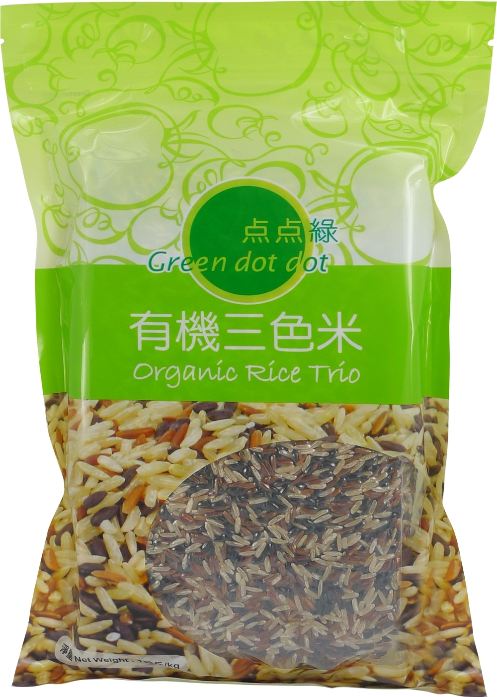 Greendotdot Organic Rice Trio (1kg x10)