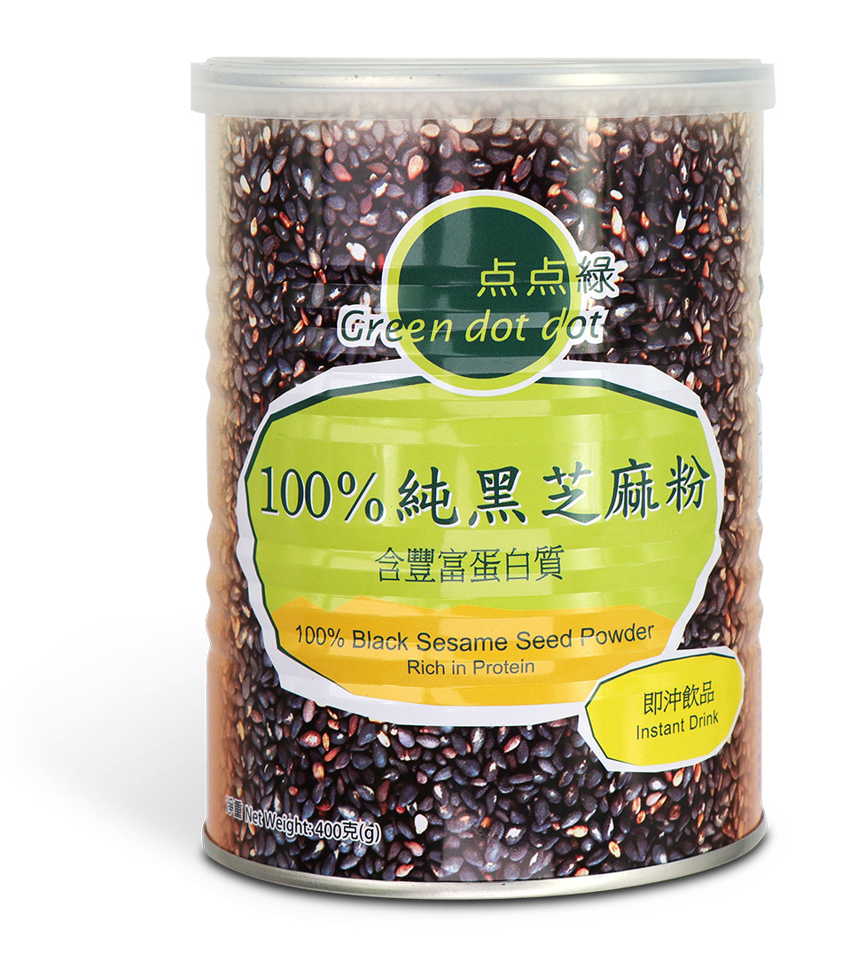 Greendotdot 100% Black Sesame Seed Powder (400g X6)