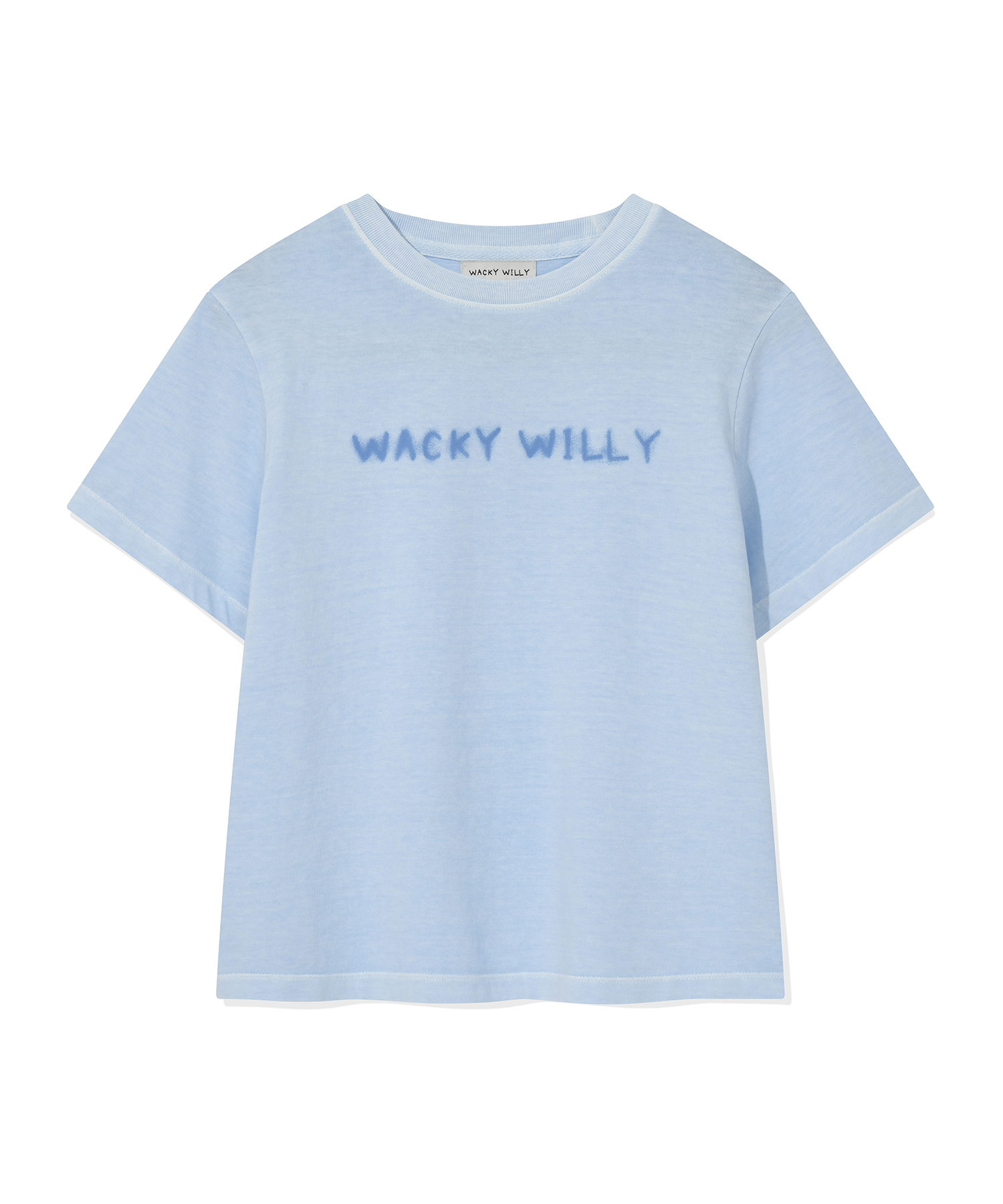 【Wacky Willy】Women's Lily Wappen Crop Short Sleeve T-shirt (2 Colors)