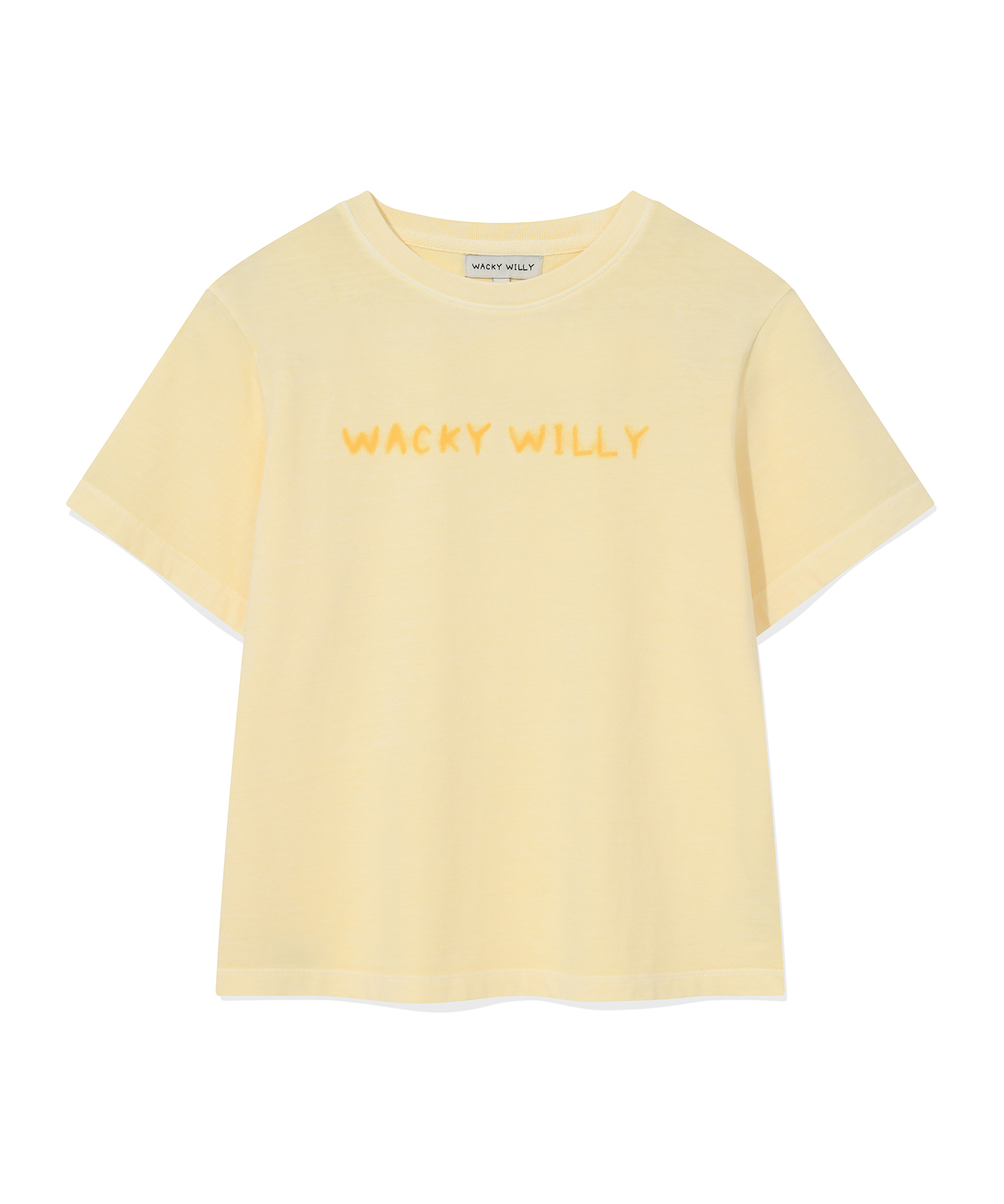 【Wacky Willy】Women's Lily Wappen Crop Short Sleeve T-shirt (2 Colors)