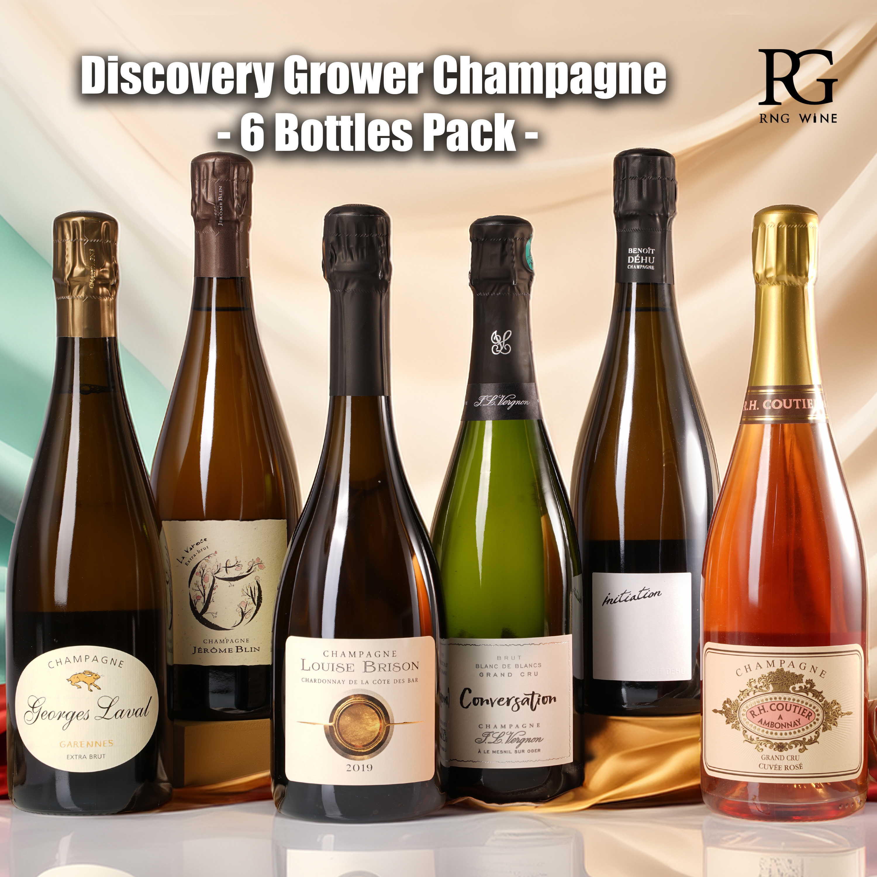Discovery Grower Champagne - 6 Bottles Pack