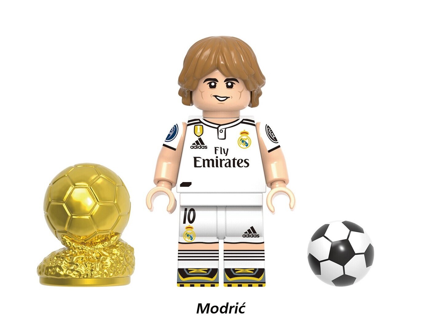 World Cup Football Series Modric Custom Lego Minifigures G0191 GH0709