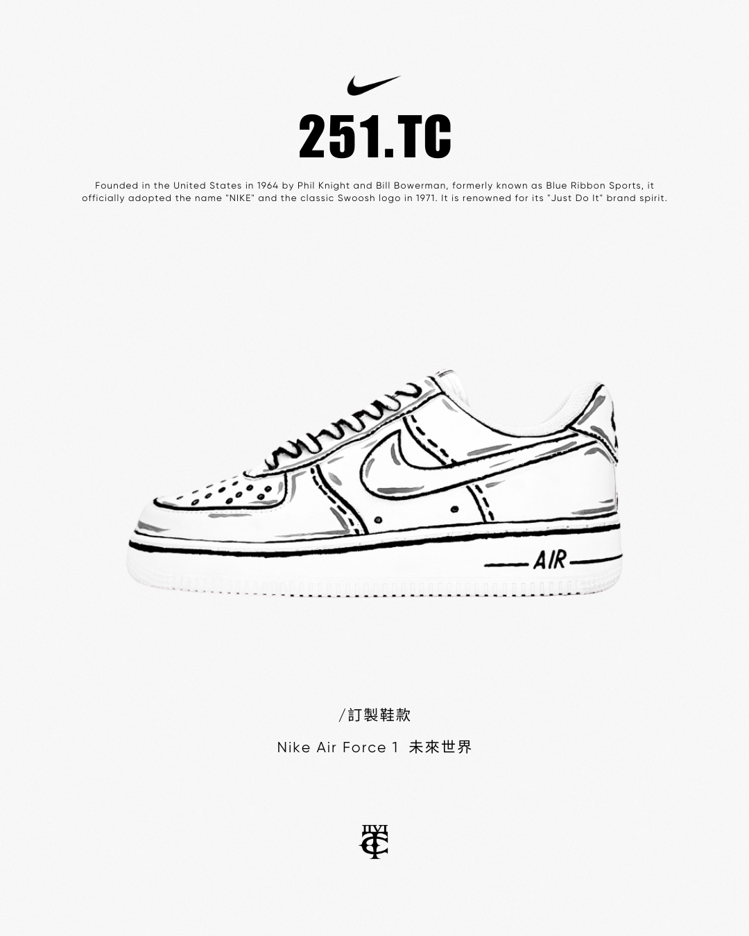 【訂製鞋款】Nike Air Force 1 云禾野 未來世界 二次元 撕漫風 男女同款 CW2288111(Team317-未來世界)