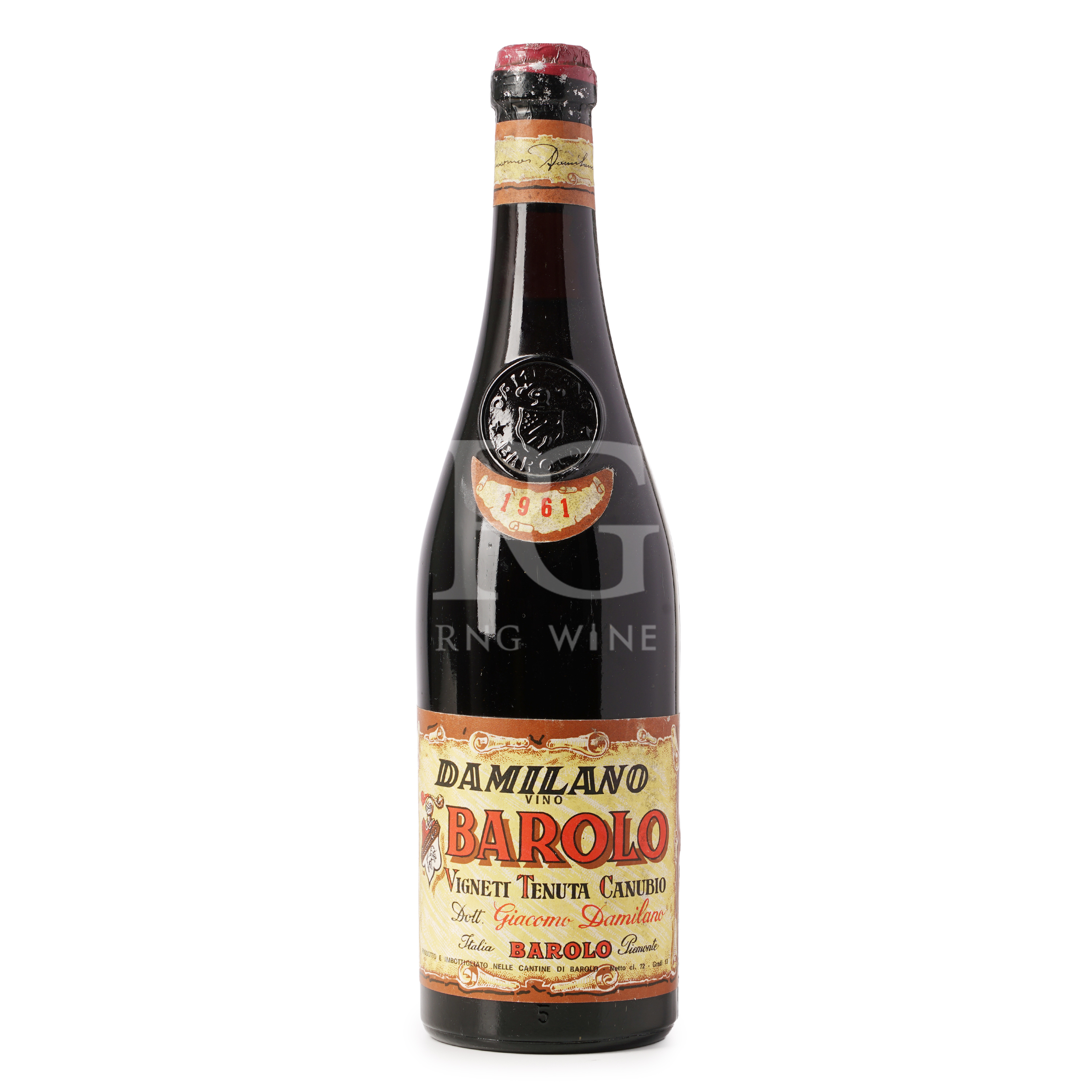 Damilano Barolo Vigneti Tenuta Canubio 1961