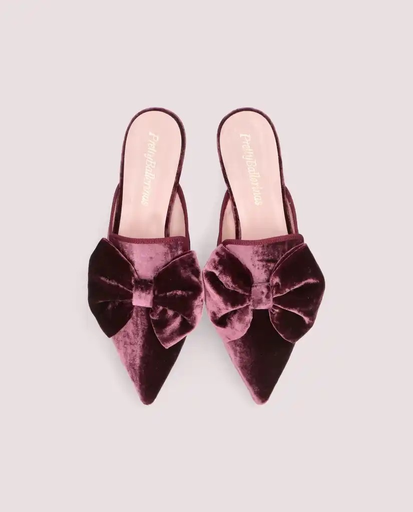 1PB0611-017 [PRETTY BALLERINAS] Mule Daek Red #49185_001 (EU)