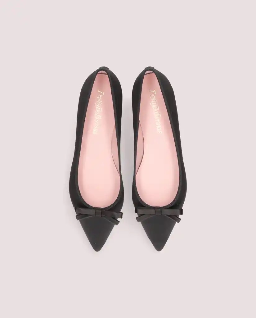 1PB0611-020 [PRETTY BALLERINAS] Ballerina In Soft Leather Black #49438_004 (EU)
