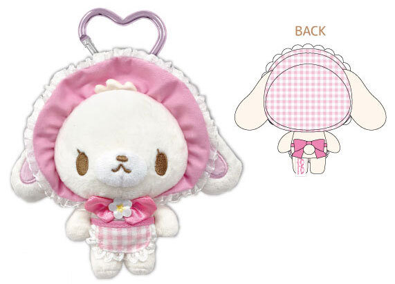 日本 Sanrio Sugar Bunnies 蜜糖邦尼 格仔服飾造型 公仔匙扣