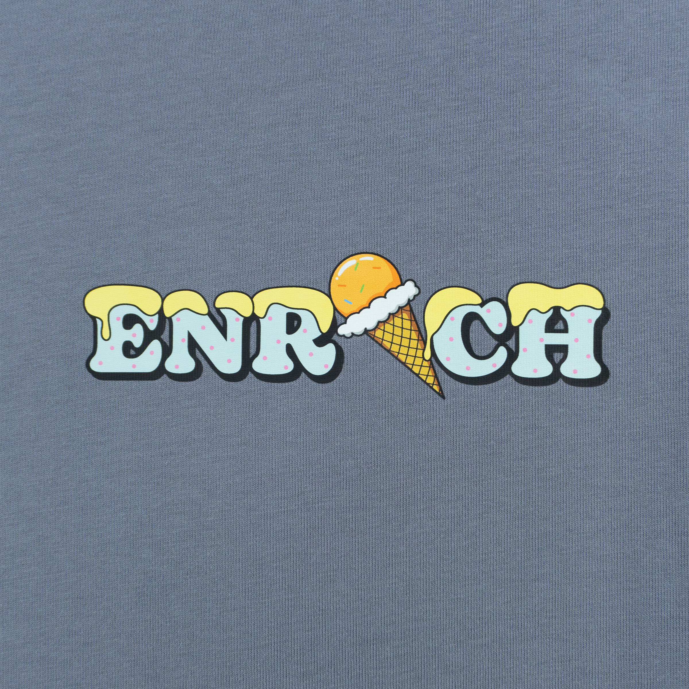 Ice Cream Logo Tee - Flint Stone