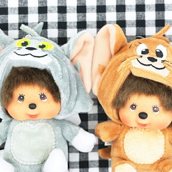 日本 Tom and Jerry x Monchhichi 公仔匙扣