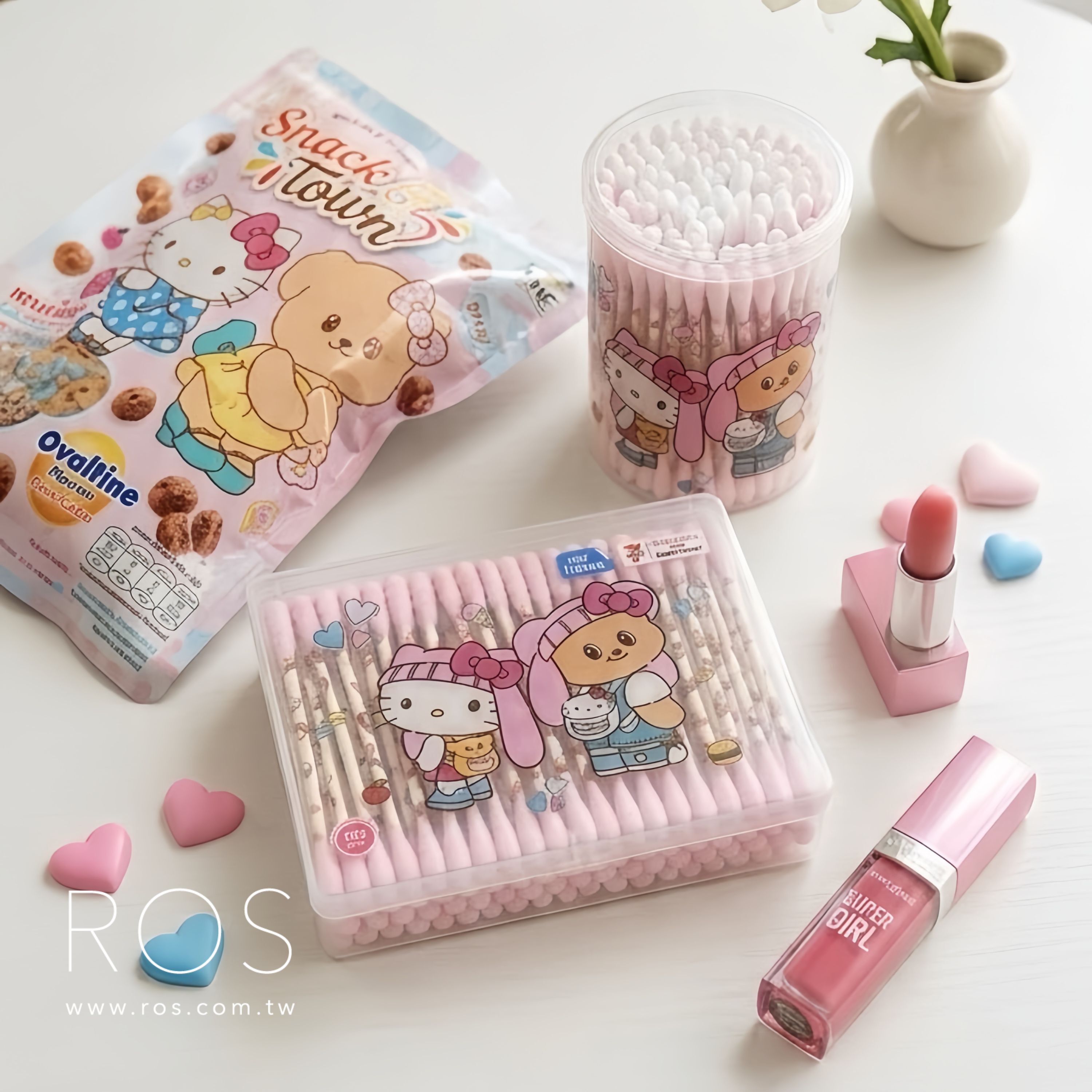泰國限定 Hello Kitty × ButterBear 棉花棒(2kinds)