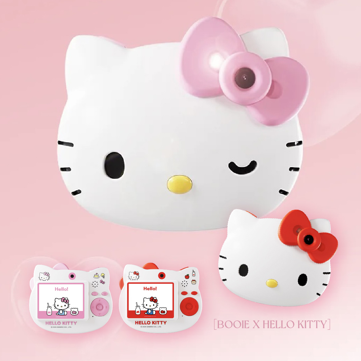 🇰🇷BOOIE X SANRIO HELLO KITTY 數位相機 三麗鷗 凱蒂貓 KITTY貓 / 預購
