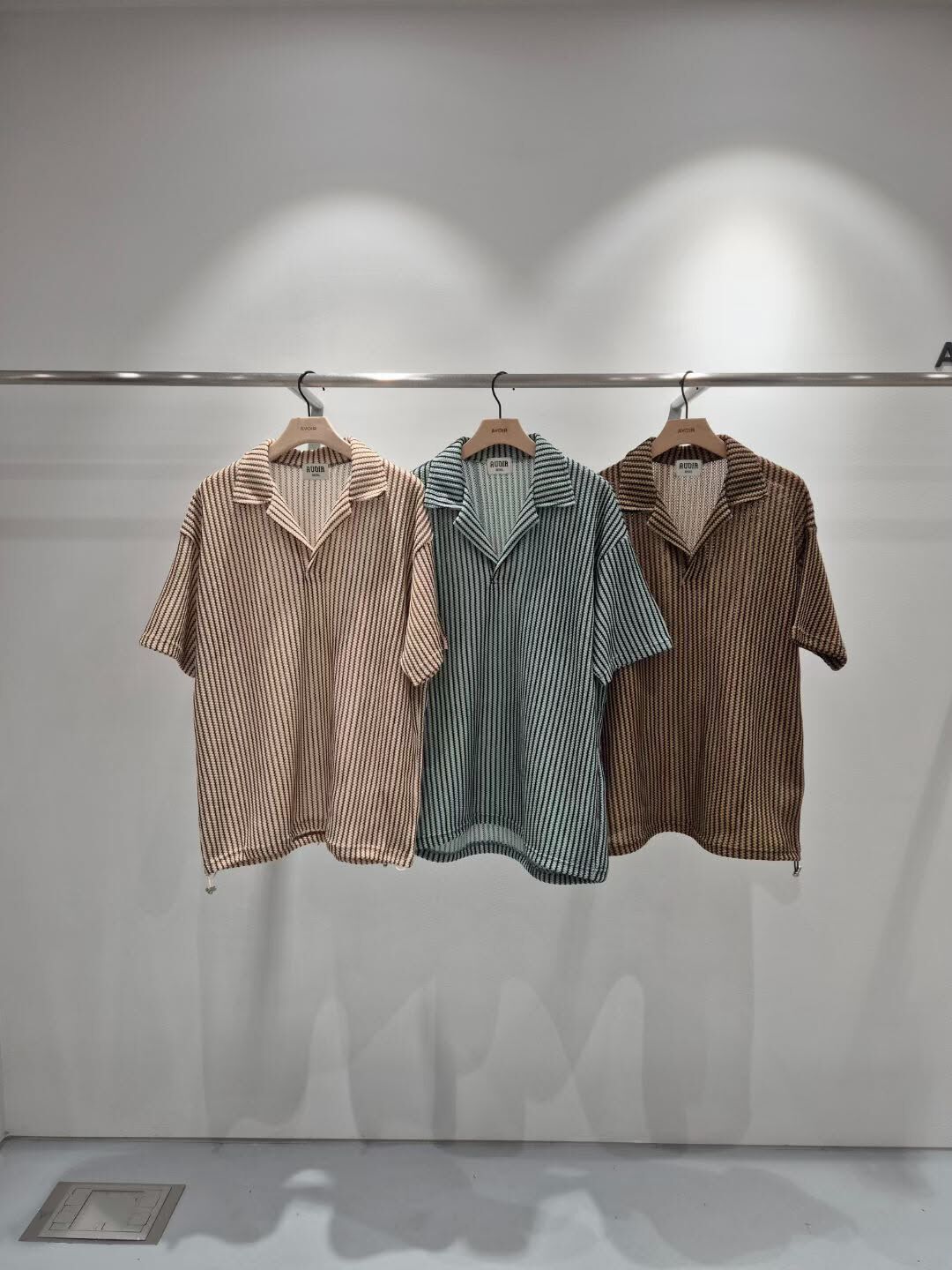 直紋Polo短袖Tee AVOIR-026T