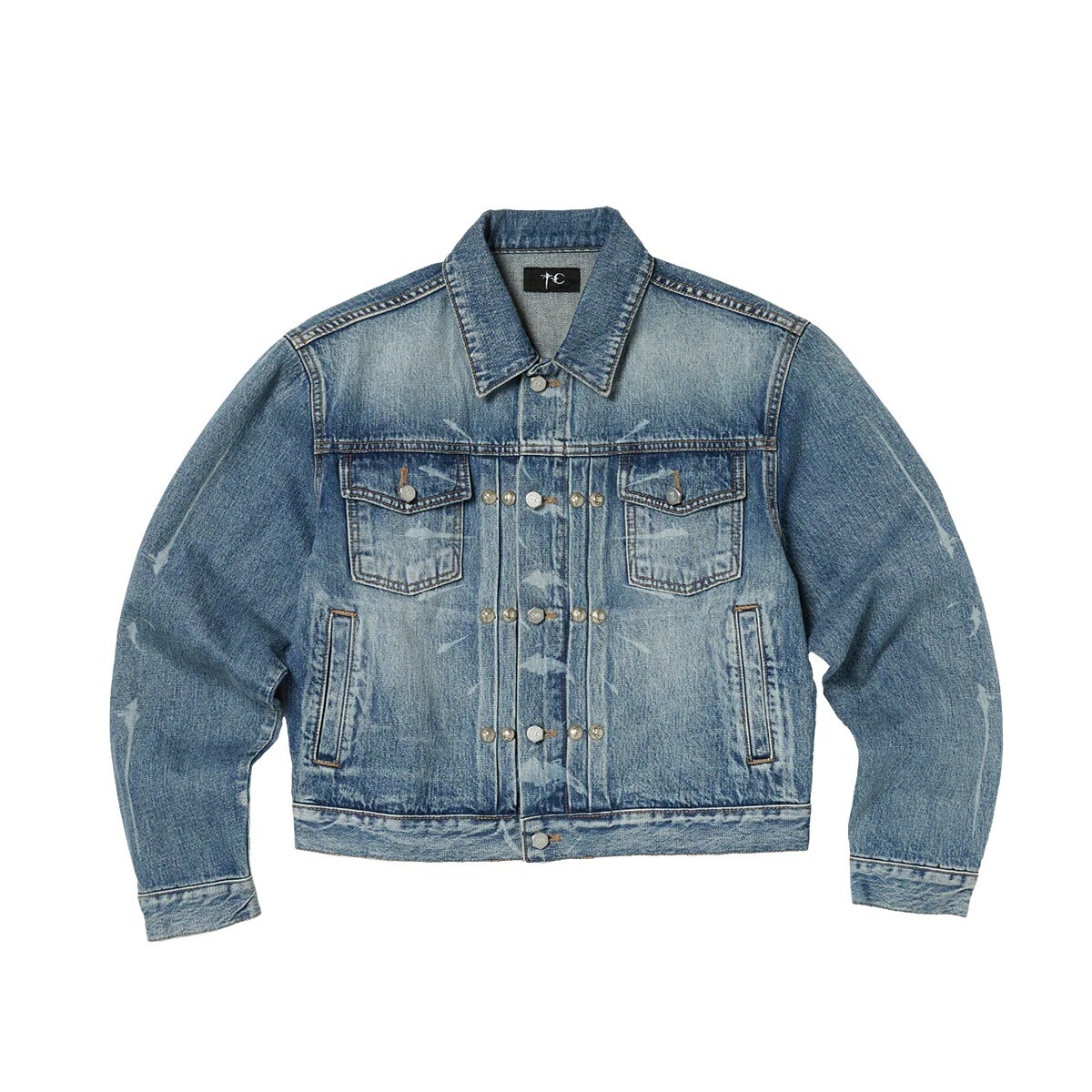 【Focus Store】現貨 Thug Club Spine Laser Denim Jacket 丹寧 外套 兩色