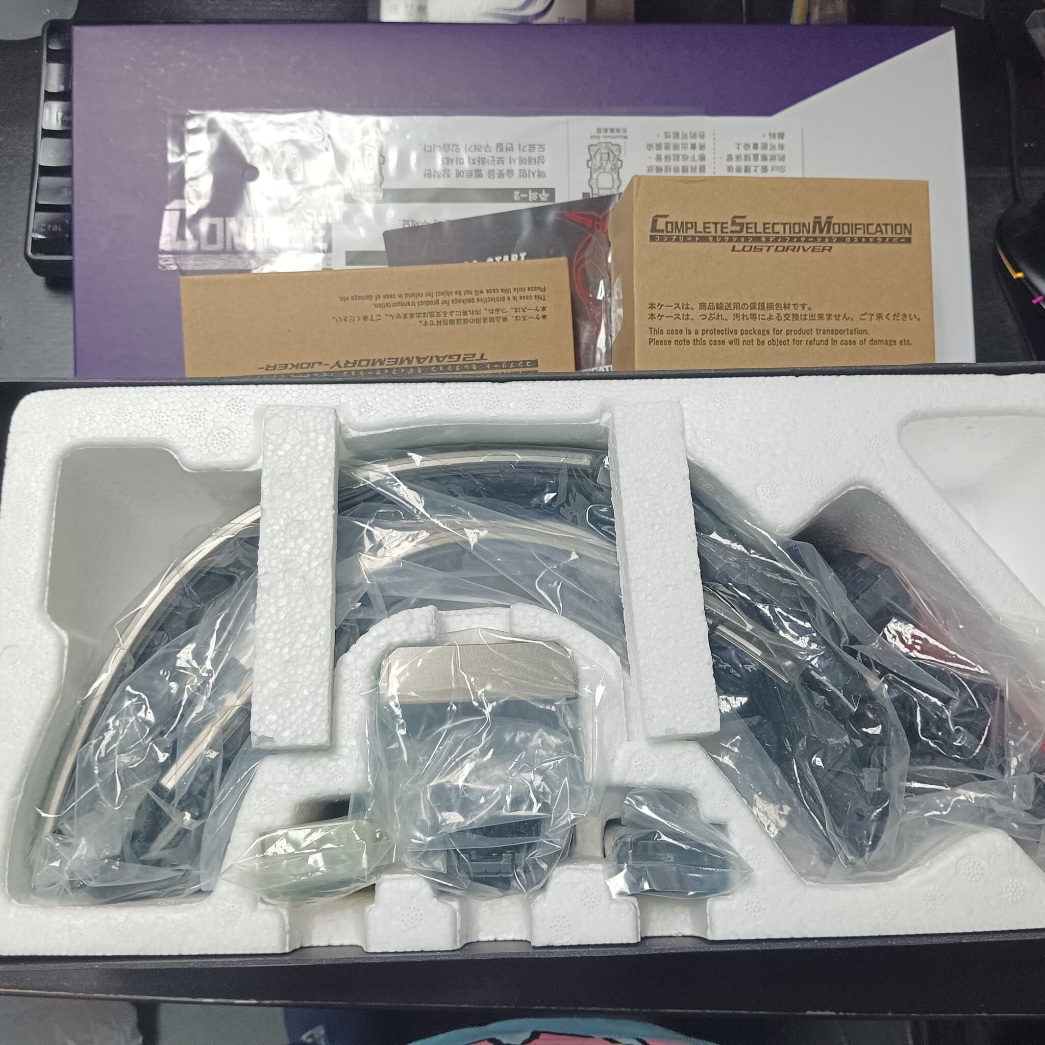 寄賣-幪面超人-CSM W Eternal Skull Lost Driver 連補件usb T2 Joker