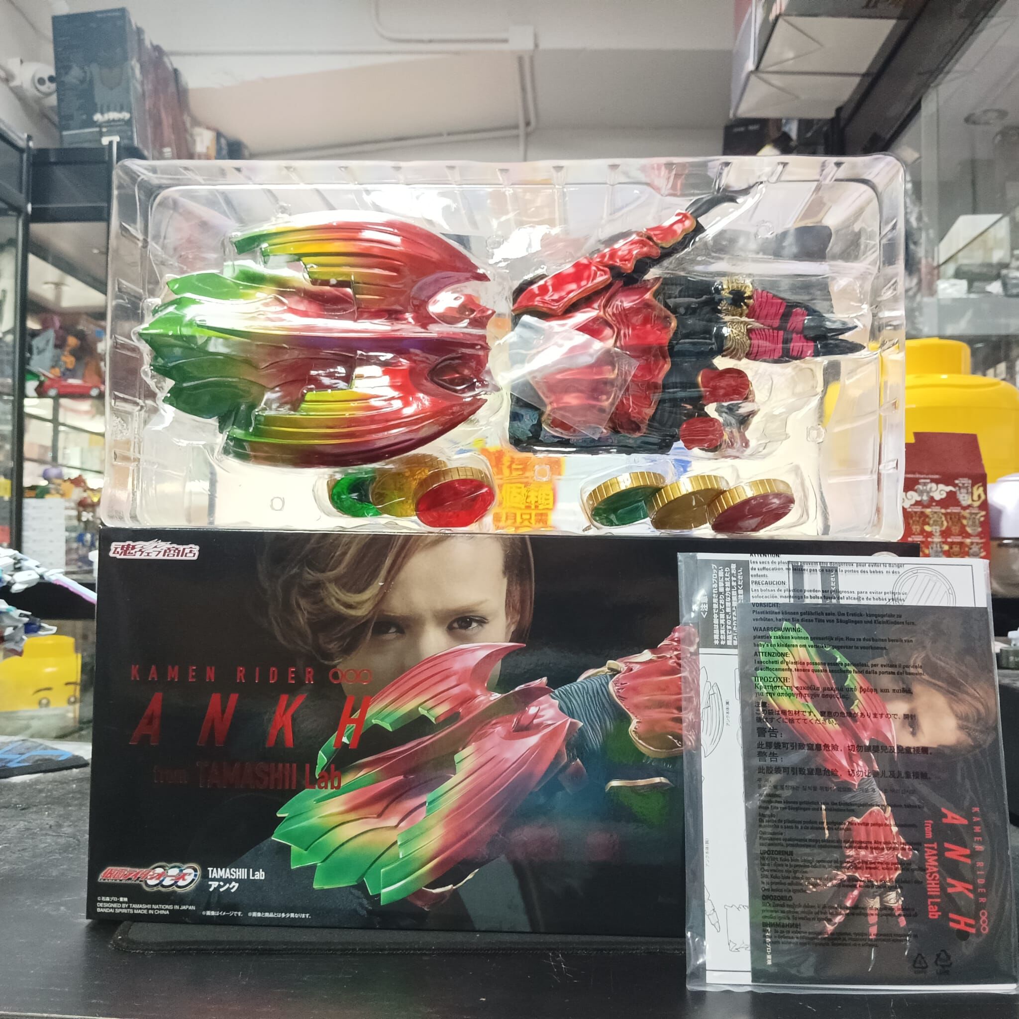 寄賣-幪面超人-Tamashii Lab 1:1 Ankh 手套