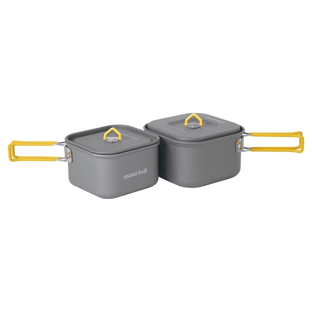 Mont-bel SQUARE COOKER SET 方型鍋具組 1124599 [HappyOutdoor]