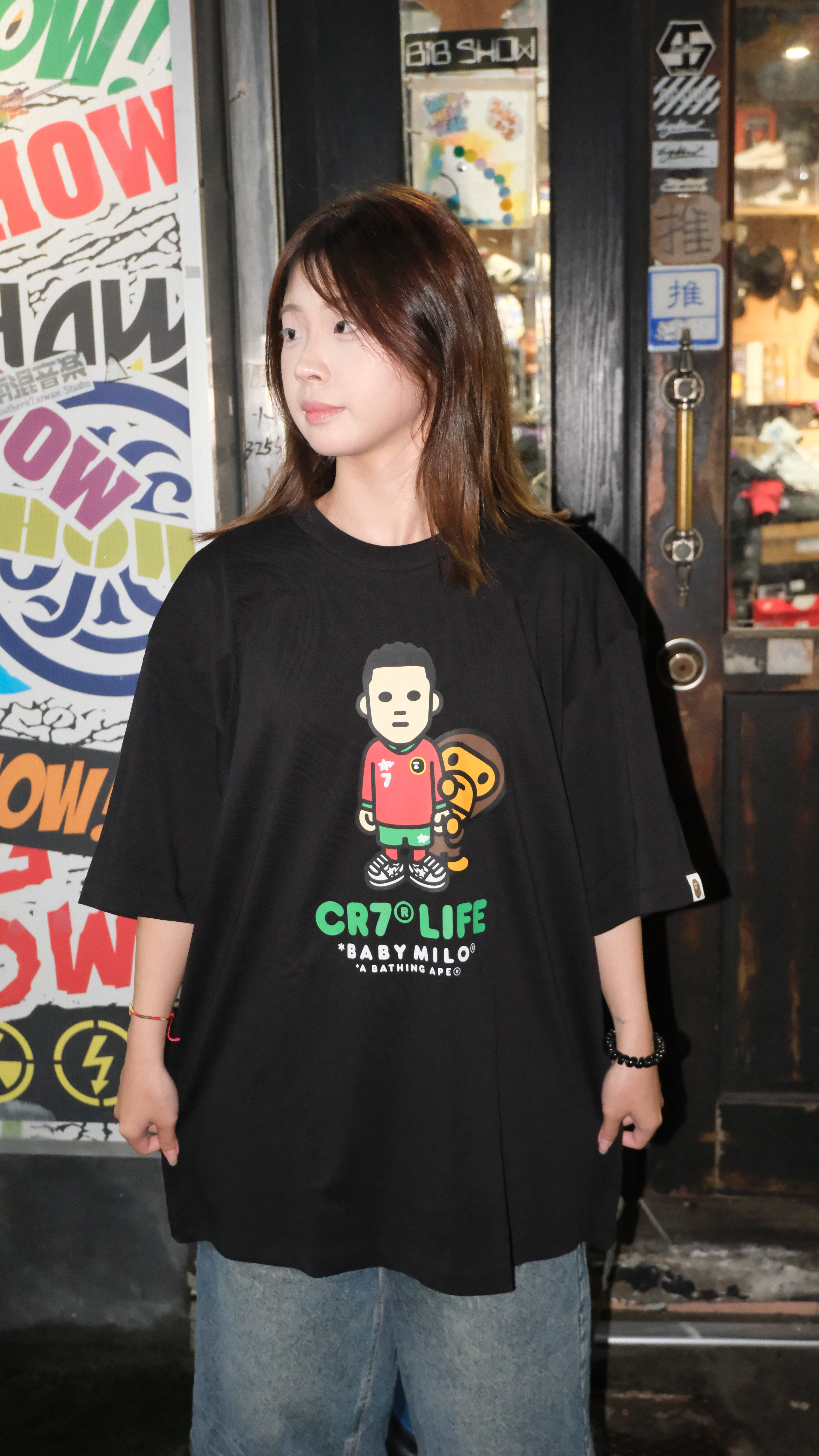 BAPE X CR7 LIFE 聯名款 26SS C羅 MILO 短Tee 2M23110910