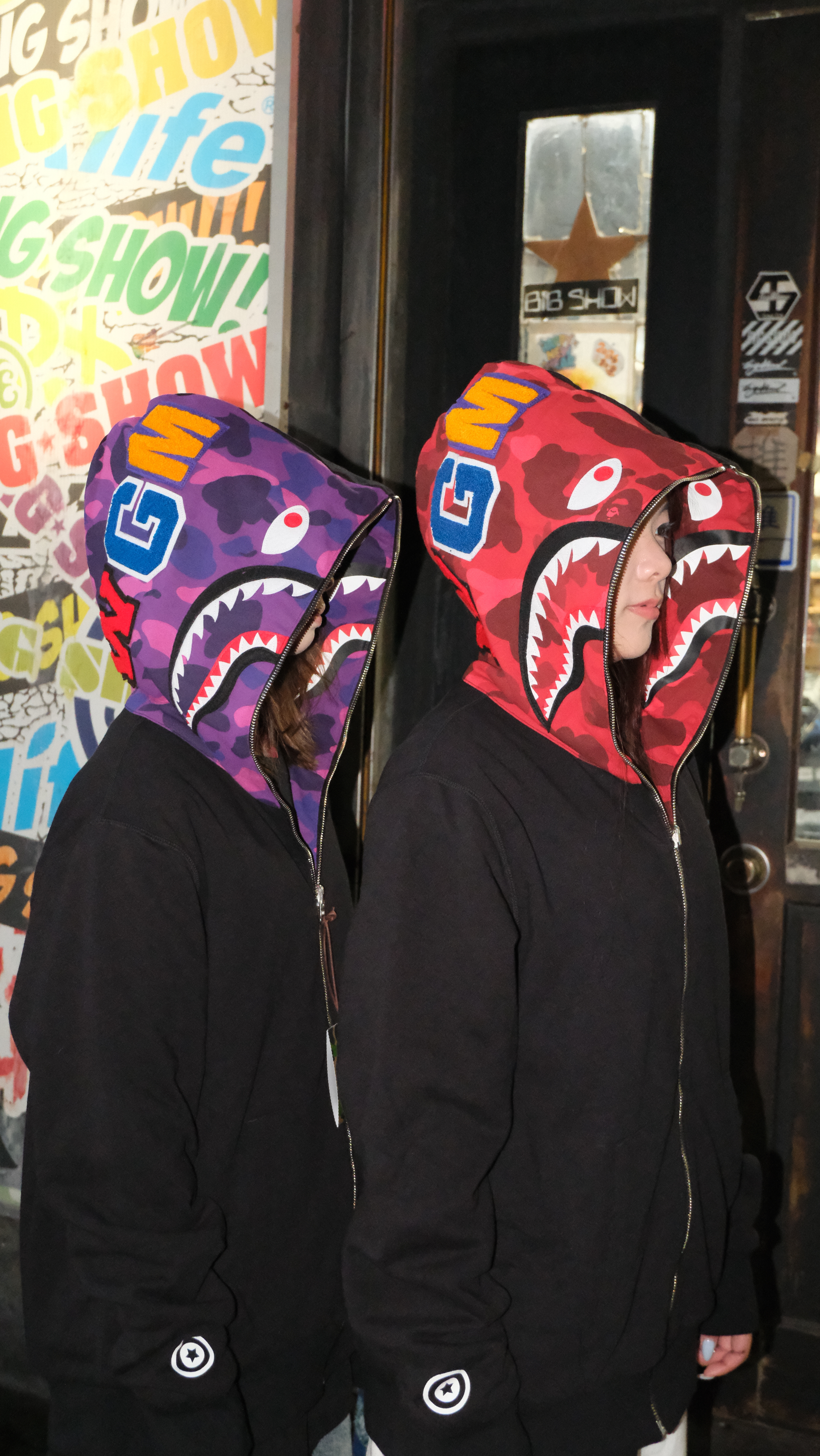 BAPE SS26 迷彩 雙面穿 鯊魚外套 1M20115004