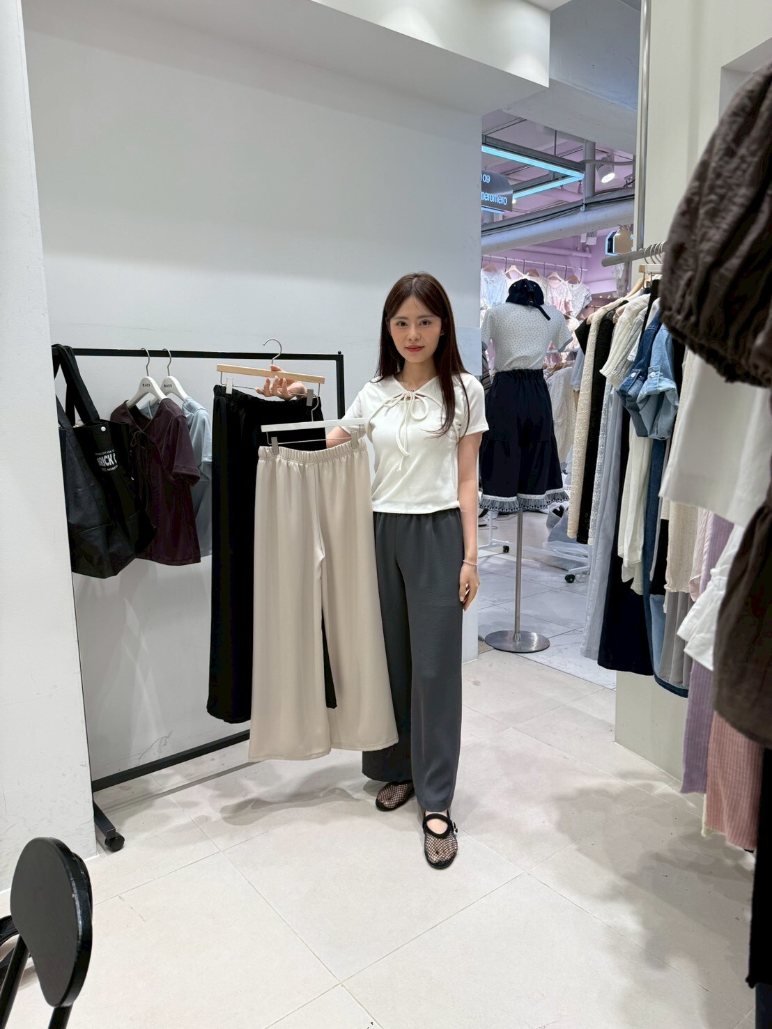 HU6324 簡約百搭長褲